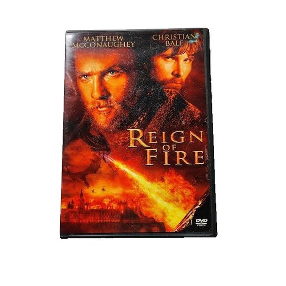 Other - Reign of Fire DVD Movie 2002 Horror PG 13 Matthew McConaughey Christian Bale